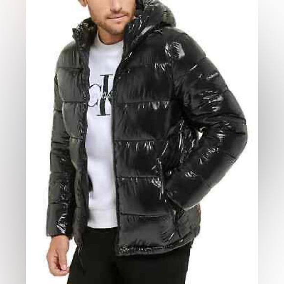 Calvin Klein Other - X Calvin Klein Men's Snap Front Puffer Jacket, Black, Sz M